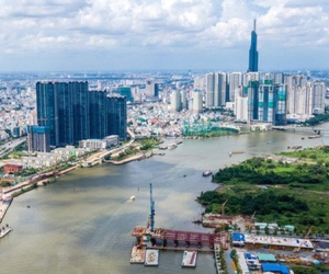 Mặt tiền sông Sài Gòn nơi thu hút vô số nguồn đầu tư trong và ngoài nước
